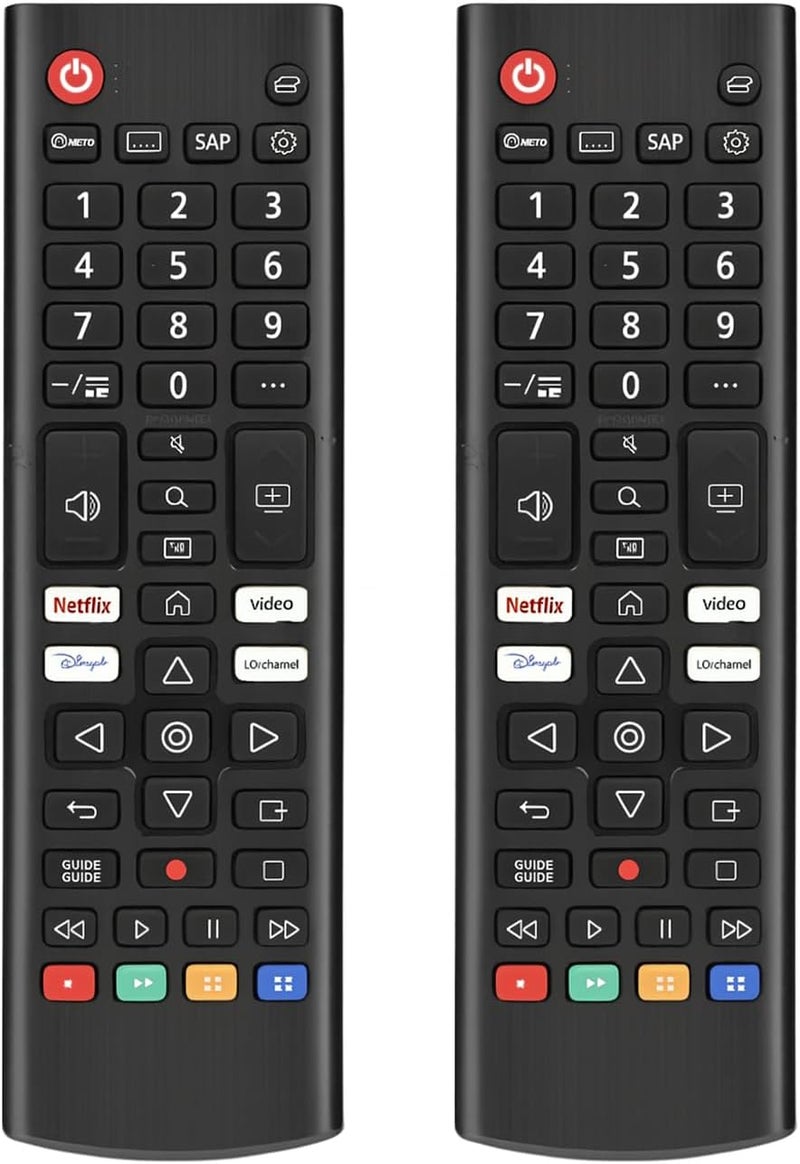 Nettech (Pack of 2) Universal Remote Control for All LG Smart TVs. Replacement for All LG TV Remotes.1-Year Warranty. - Image 1